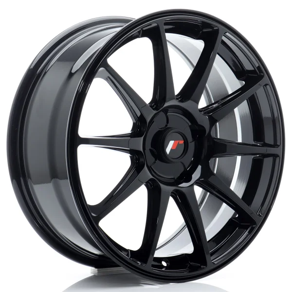 JR Wheels JR11 18x10,5 ET0-25 5H Blank Gloss Black